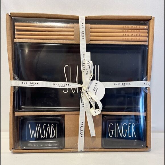 NIB Rae Dunn Sushi Serving Set - Picture 1 of 5